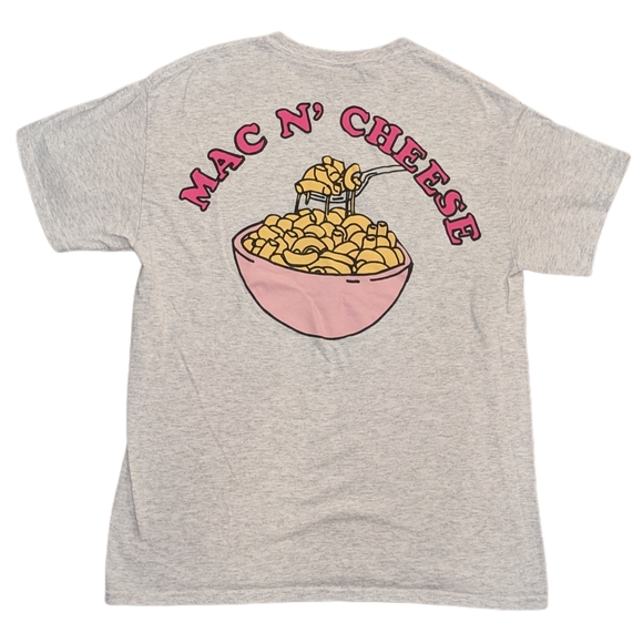 New Love Club Tops - New Love Club Mac N' Cheese Oversized T-Shirt, Size Small